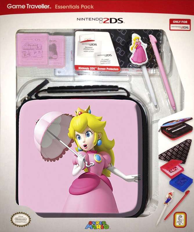 Nintendo 2DS Game Traveller Essentials Pack - Princess Peach (2DS)(New) - Bigben Interactive 350G