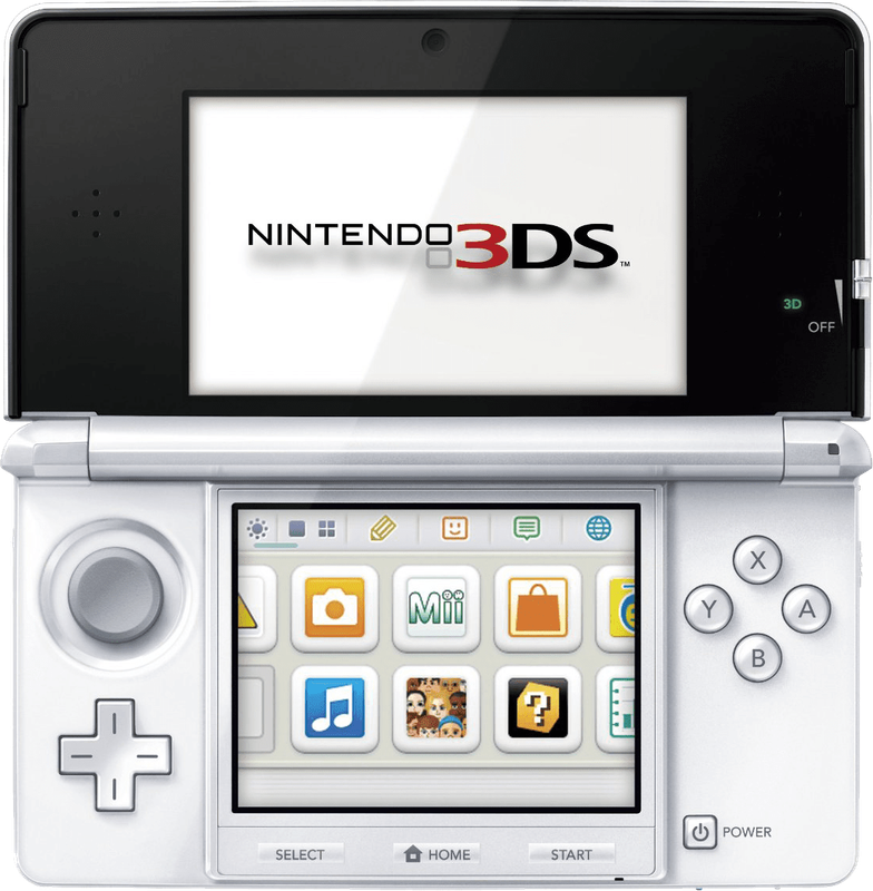 Nintendo 3DS Console - Ice White (3DS)(Pwned) - Nintendo 550G