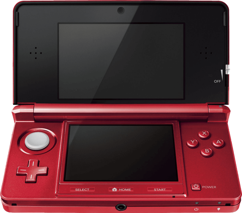 Nintendo 3DS Console - Metallic Red (3DS)(Pwned) - Nintendo 550G
