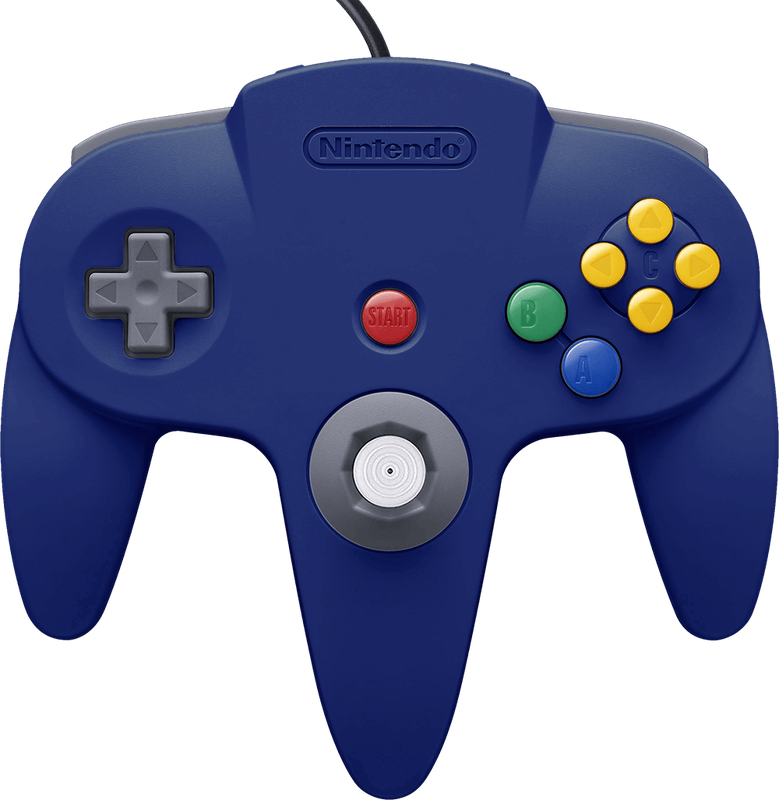 Nintendo 64 Controller - Blue *See Note* (N64)(Pwned) - Nintendo 400G