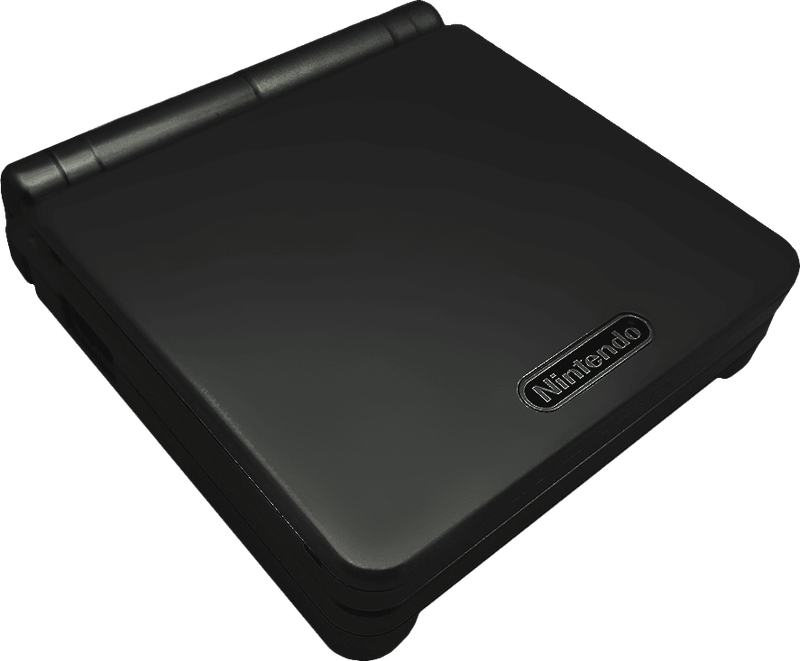 Nintendo Game Boy Advance SP AGS-001 Console - Black [Grade B-](GameBoy / GBA)(Pwned) - Nintendo