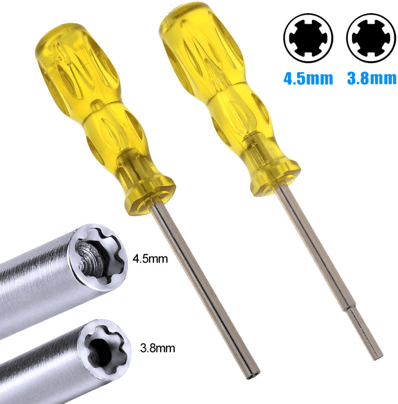 Nintendo Gamebit Security Screwdriver - 3.8mm + 4.5mm Set (New) - Various 50G