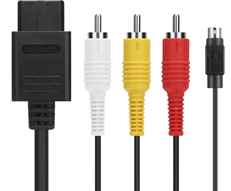 Nintendo Multi-Out to S-Video AV Cable - Generic (NGC / N64 / SNES)(New) - Various 100G