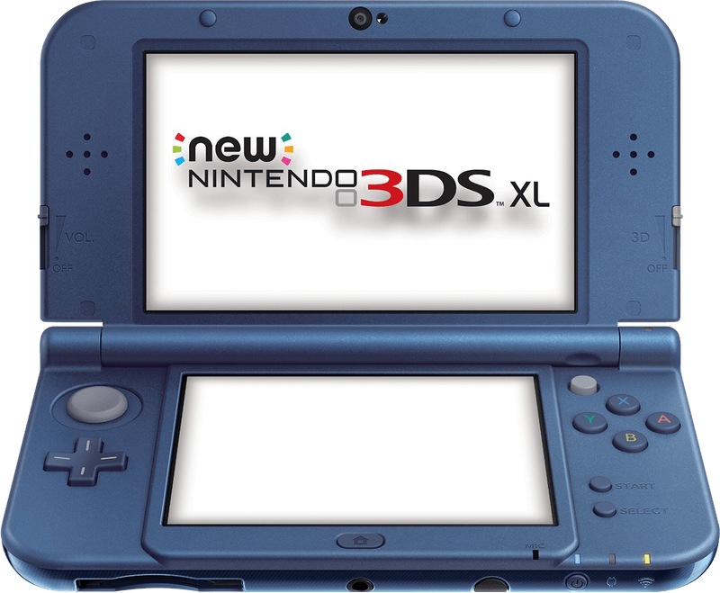 New Nintendo 3DS XL Console - Metallic Blue (3DS)(Pwned) - Nintendo 1000G