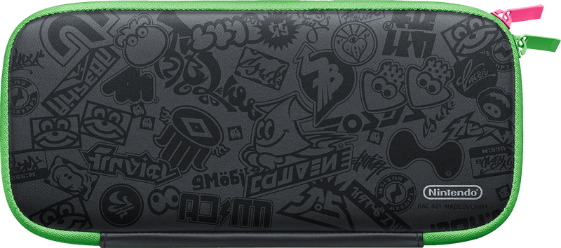 Nintendo Switch Carrying Case & Screen Protector - Limited Splatoon 2 Edition (NS / Switch)(New) -