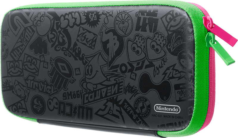 Nintendo Switch Carrying Case & Screen Protector - Limited Splatoon 2 Edition (NS / Switch)(New) -