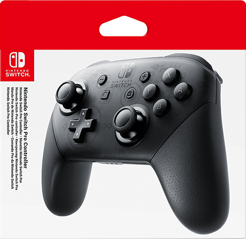 Nintendo Switch Pro Controller - Black (NS / Switch)(New) - Nintendo 1000G