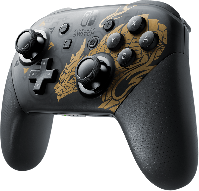 Nintendo Switch Pro Controller - Monster Hunter: Rise Edition (NS / Switch)(New) - Nintendo 1000G