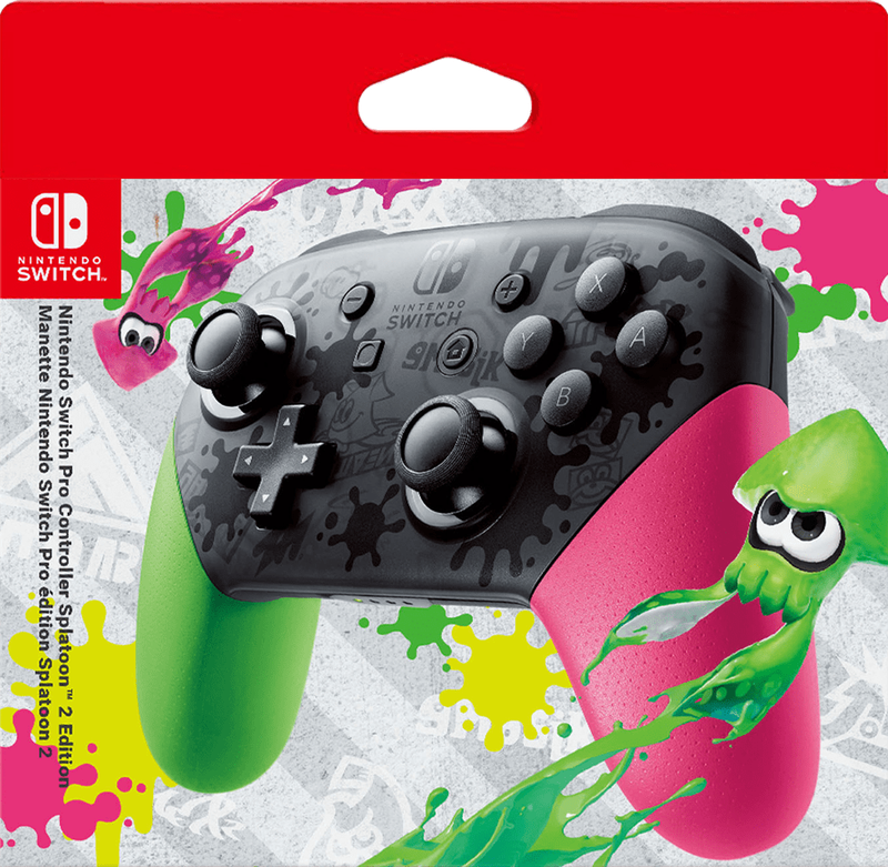 Nintendo Switch Pro Controller - Splatoon 2 Limited Edition (NS / Switch)(New) - Nintendo 1000G