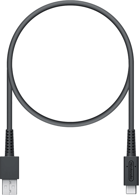 1.5m USB C-Type Official Nintendo Charger Cable (Pwned) - Nintendo 100G