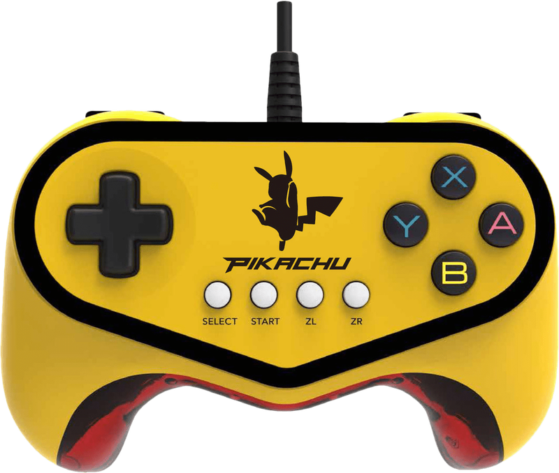 HORI Pokken Tournament Pro Pad / Controller - Pikachu Edition (Wii U)(New) - HORI 1000G
