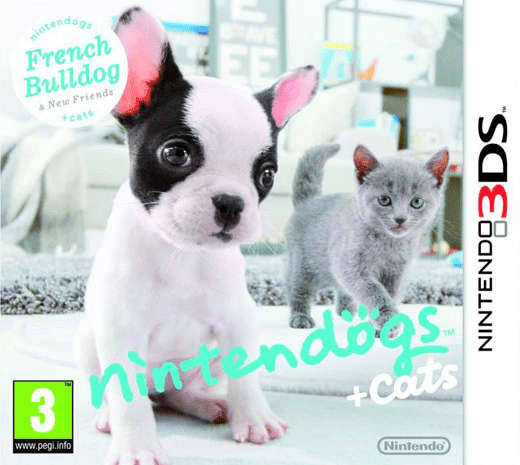 Nintendogs + Cats: French Bulldog & New Friends (3DS)(Pwned) - Nintendo 110G