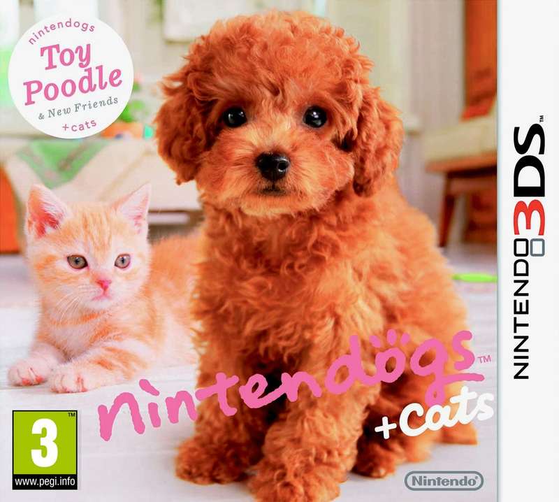 Nintendogs + Cats: Toy Poodle & New Friends (3DS)(Pwned) - Nintendo 110G