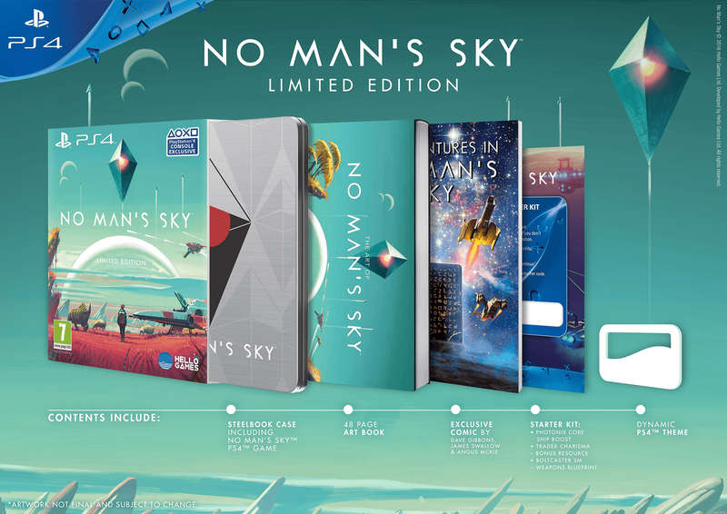 No Man's Sky - Limited Edition (PS4)(Pwned) - Sony (SIE / SCE) 550G