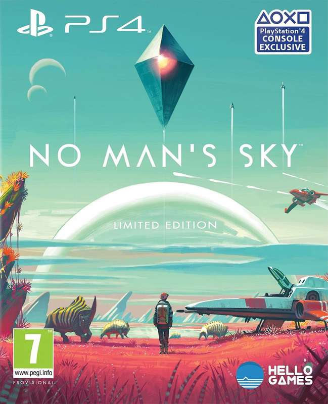 No Man's Sky - Limited Edition (PS4)(Pwned) - Sony (SIE / SCE) 550G