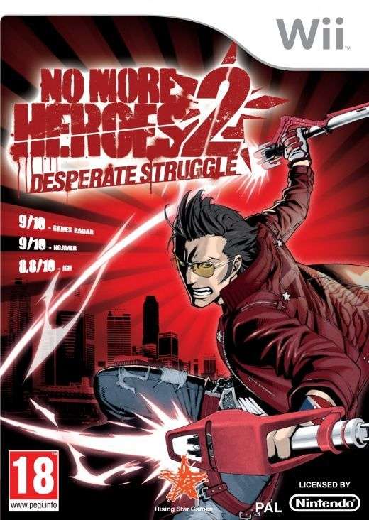 No More Heroes 2: Desperate Struggle (Wii)(Pwned) - Rising Star Games 130G