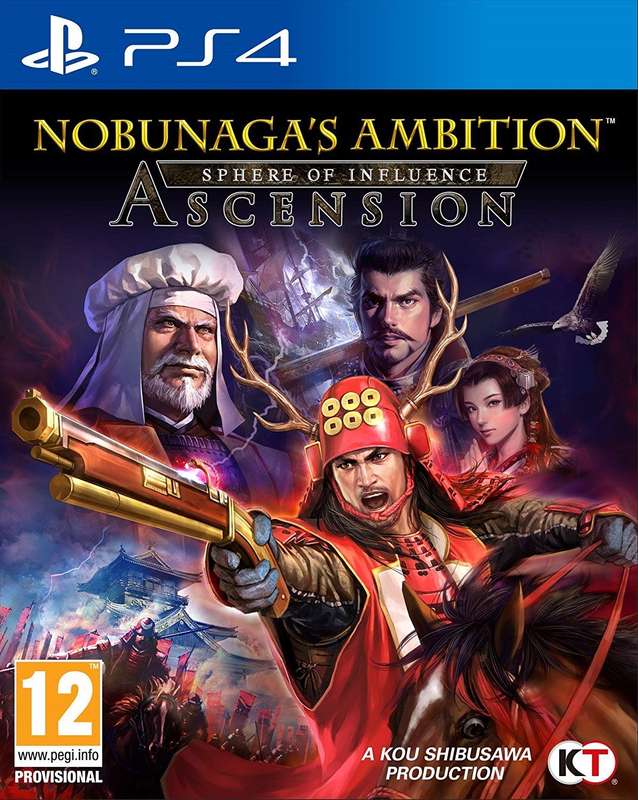 Nobunaga's Ambition: Sphere of Influence - Ascension (PS4)(New) - Tecmo Koei 90G
