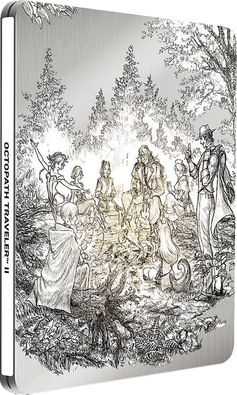 Octopath Traveler II - Steelbook Edition (PS5)(New) - Square Enix 350G