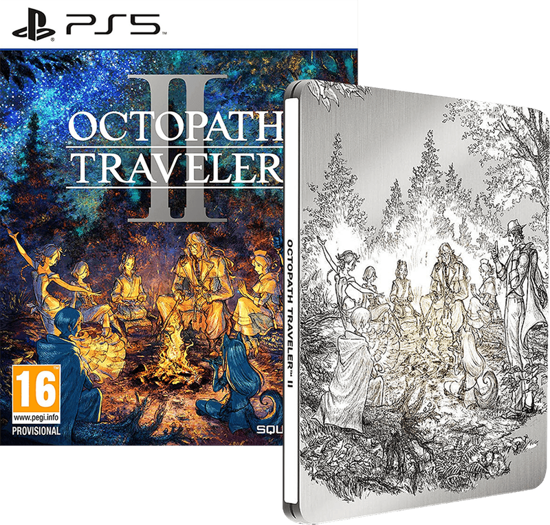 Octopath Traveler II - Steelbook Edition (PS5)(New) - Square Enix 350G
