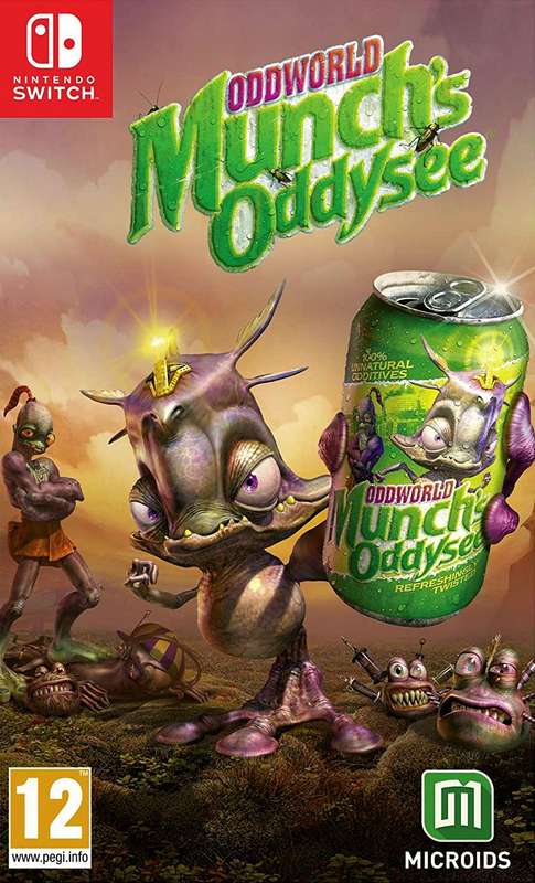 Oddworld: Munch's Oddysee (NS / Switch)(New) - Microids 100G