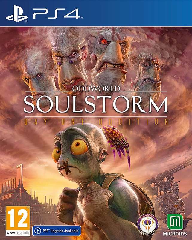 Oddworld: Soulstorm - Day One Oddition (PS4)(New) - Microids 90G