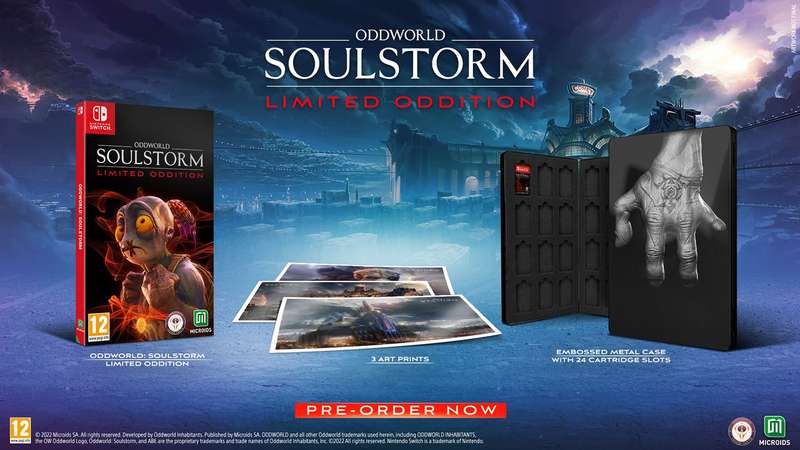 Oddworld: Soulstorm - Limited Oddition (NS / Switch)(New) - Microids 100G