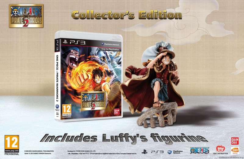 One Piece: Pirate Warriors 2 - Collector's Edition (PS3)(New) - Namco Bandai Games 1500G