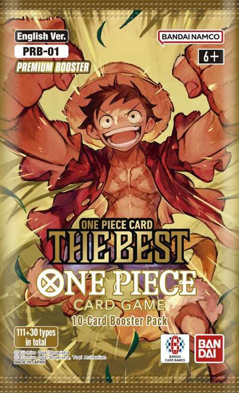 One Piece TCG: The Best Premium Booster Pack (New) - Namco Bandai Games 50G