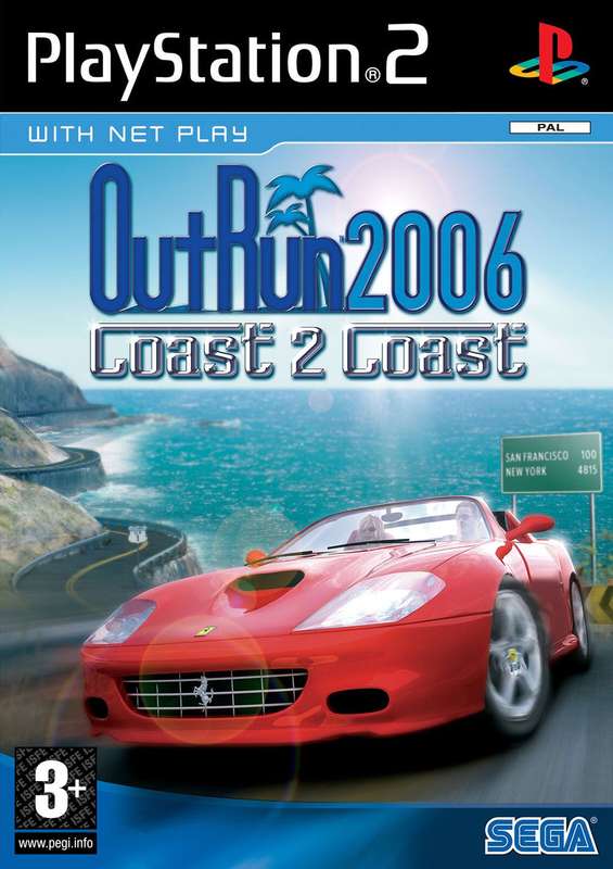 Outrun 2006: Coast 2 Coast (PS2)(Pwned) - SEGA 130G