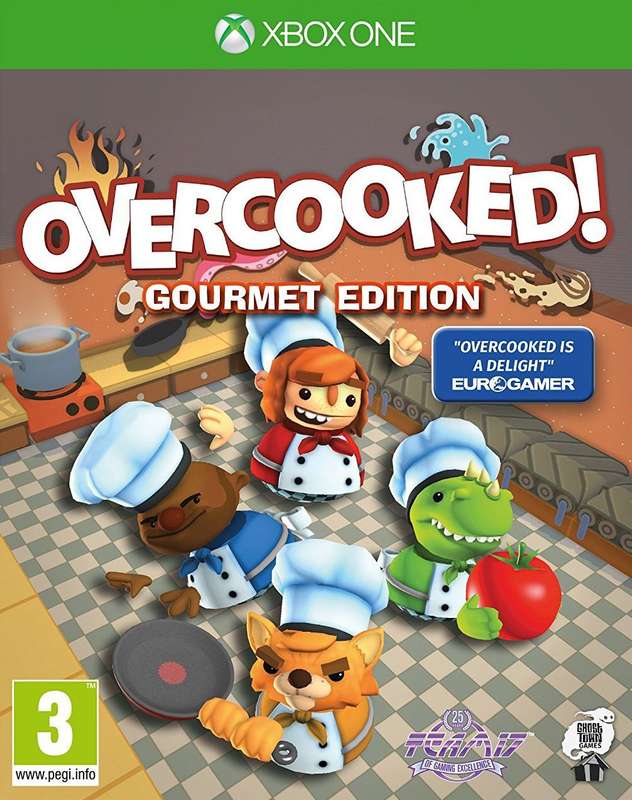 Overcooked!: Gourmet Edition (Xbox One)(New) - Team17 Digital Limited 120G