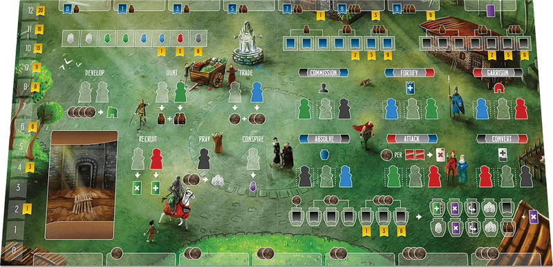 Paladins of the West Kingdom (New) - Renegade Game Studios 850G