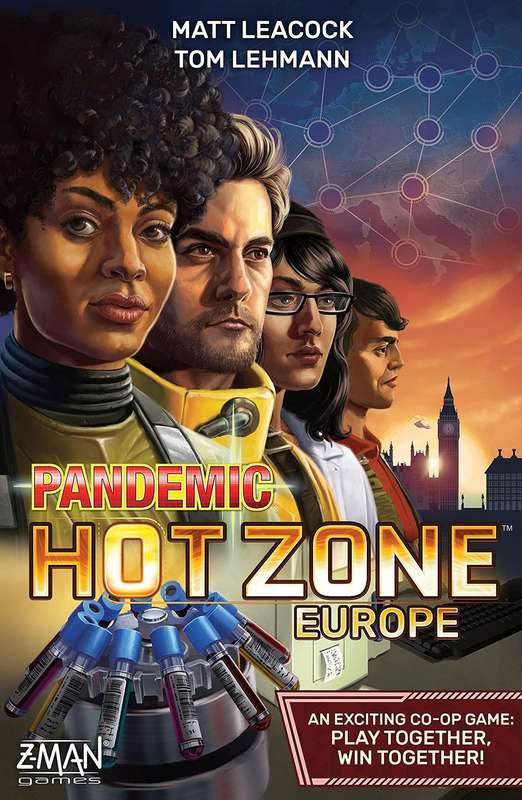Pandemic: Hot Zone - Europe (New) - Z-Man Games 650G