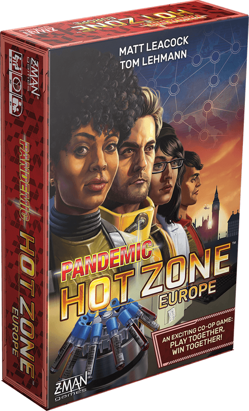 Pandemic: Hot Zone - Europe (New) - Z-Man Games 650G
