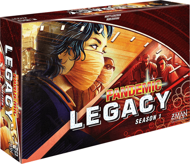 Pandemic Legacy - Season 1 (Red Edition)(New) - Z-Man Games 3000G