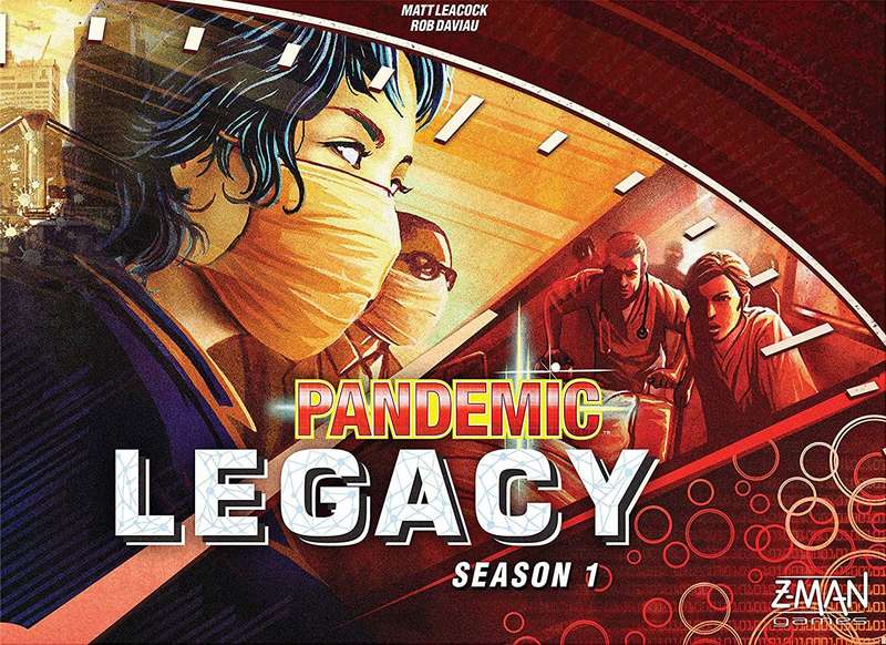 Pandemic Legacy - Season 1 (Red Edition)(New) - Z-Man Games 3000G