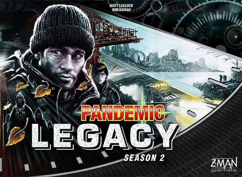 Pandemic Legacy - Season 2 (Black Edition)(New) - Z-Man Games 3000G