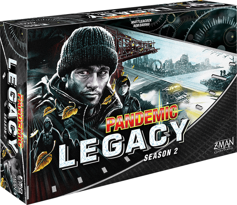 Pandemic Legacy - Season 2 (Black Edition)(New) - Z-Man Games 3000G
