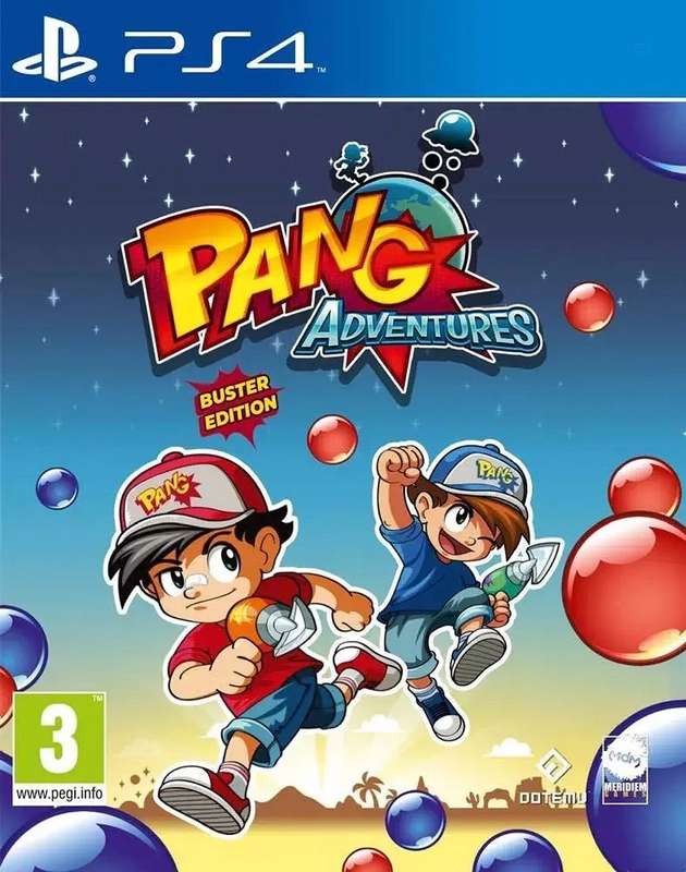 Pang Adventures - Buster Edition (PS4)(New) - Meridiem Games 90G