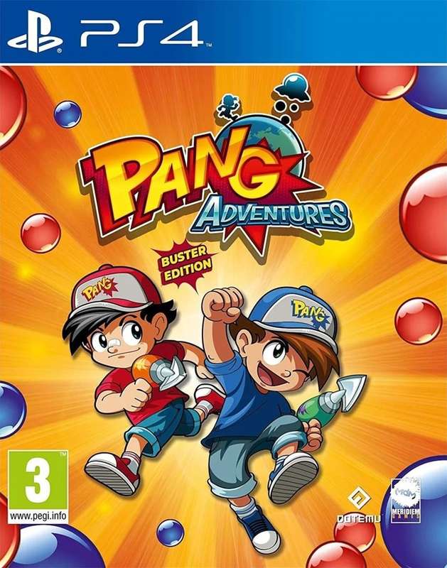 Pang Adventures - Buster Edition (PS4)(New) - Meridiem Games 90G