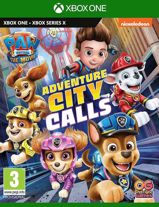 Paw Patrol The Movie: Adventure City Calls (Xbox One)(New) - Outright Games 120G