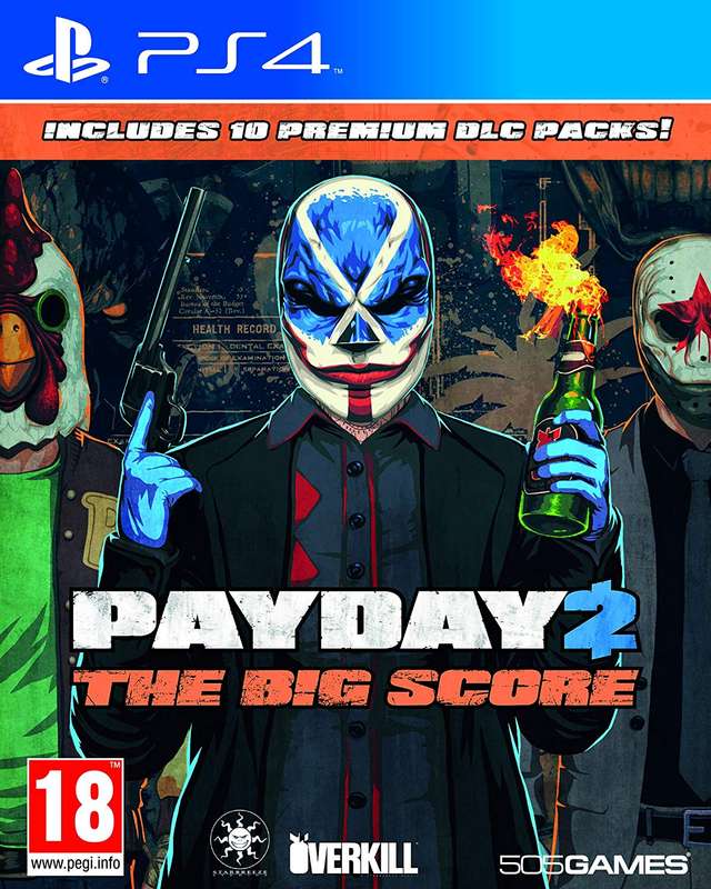 Payday 2 - The Big Score (PS4)(Pwned) - 505 Games 90G