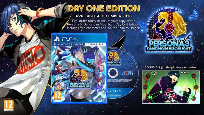 Persona 3: Dancing In Moonlight (VR-Compatible)(PS4)(New) - SEGA 90G
