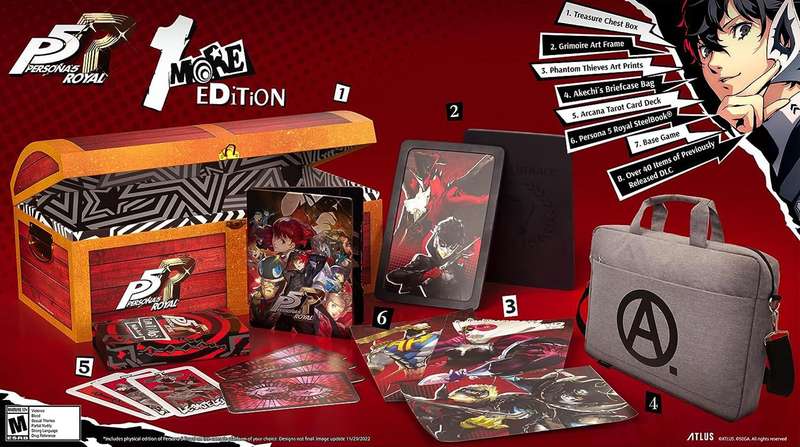 Persona 5: Royal - 1 More Edition (NTSC/U)(NS / Switch)(New) - SEGA 3500G