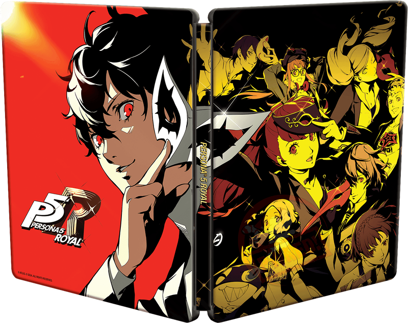 Persona 5: Royal - Steelbook Edition (NTSC/U)(PS4)(New) - SEGA 200G