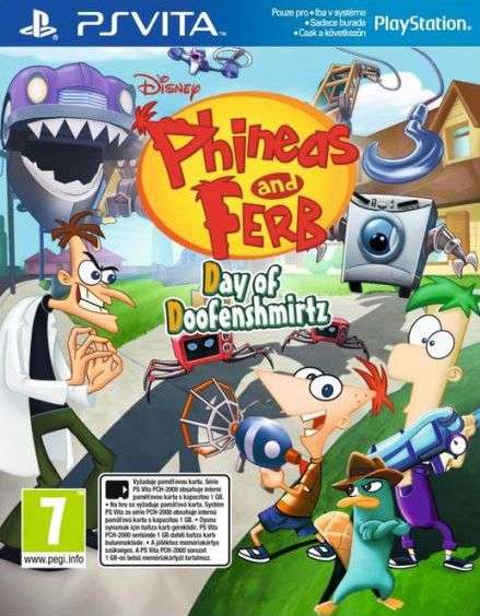 Phineas and Ferb (PS Vita) Fast Shipping Complete in Box (CIB)