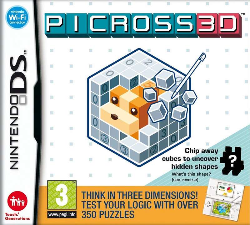 Picross 3D (NDS)(Pwned) - Nintendo 110G