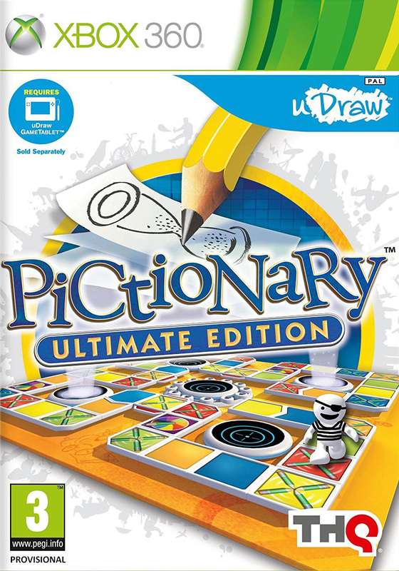 Pictionary - Ultimate Edition (uDraw)(Xbox 360)(Pwned) - THQ 130G