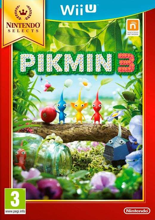 Pikmin 3 - Nintendo Selects (Wii U)(New) - Nintendo 130G