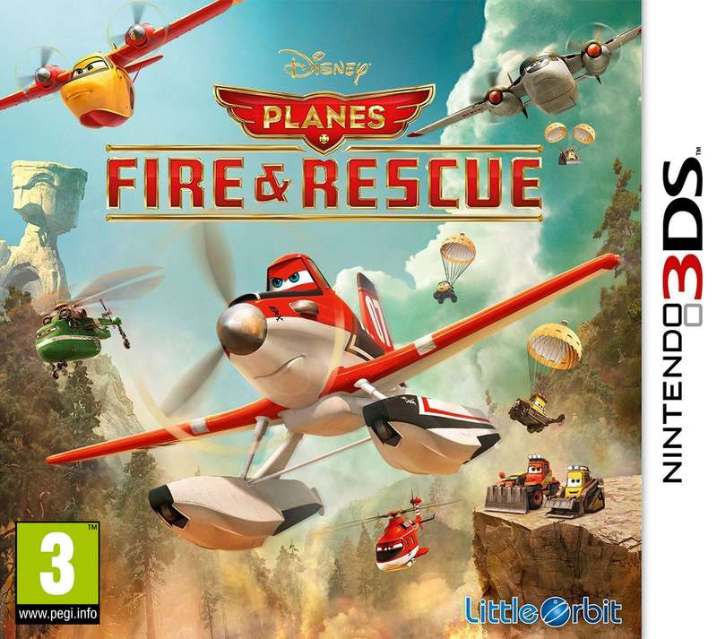 Planes: Fire & Rescue (3DS)(Pwned) - Little Orbit 110G