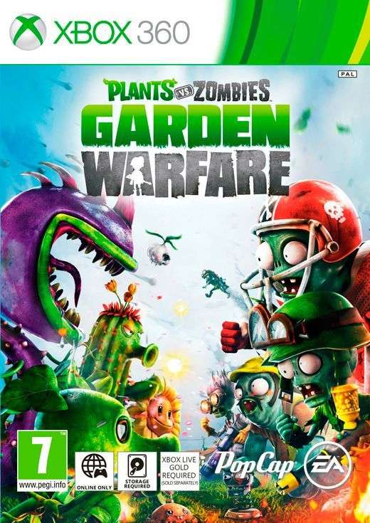 Plants vs. Zombies: Garden Warfare (Xbox 360)(Pwned) - Electronic Arts / EA Games 130G
